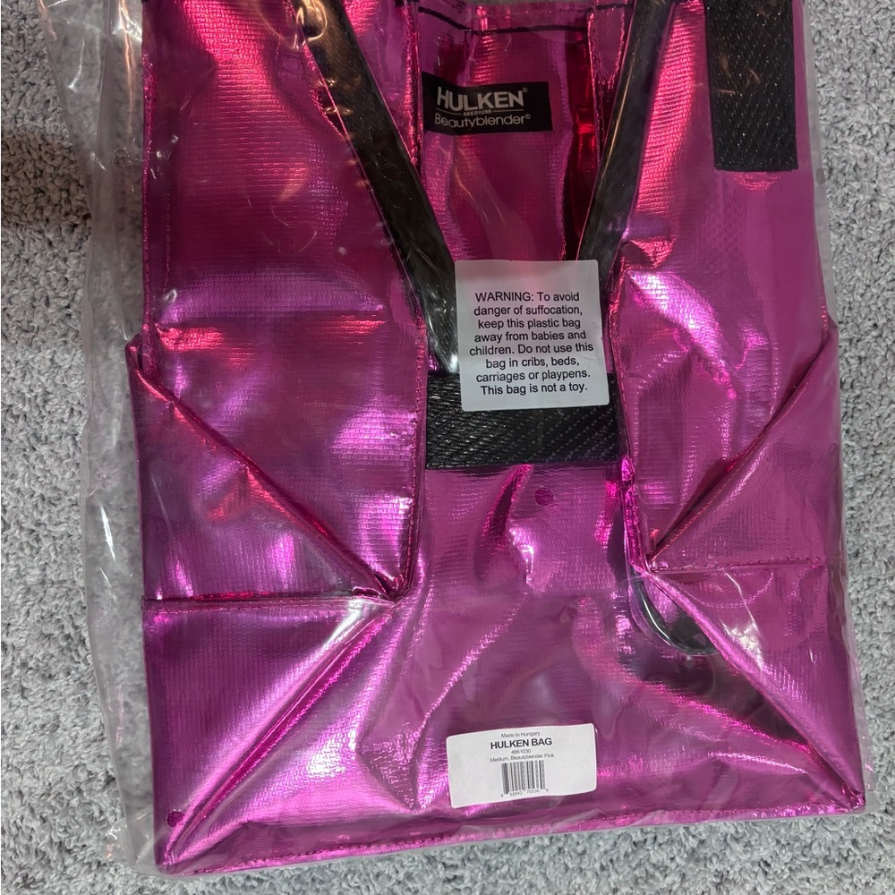 HULKEN BeautyBlender Pink Bag - Medium